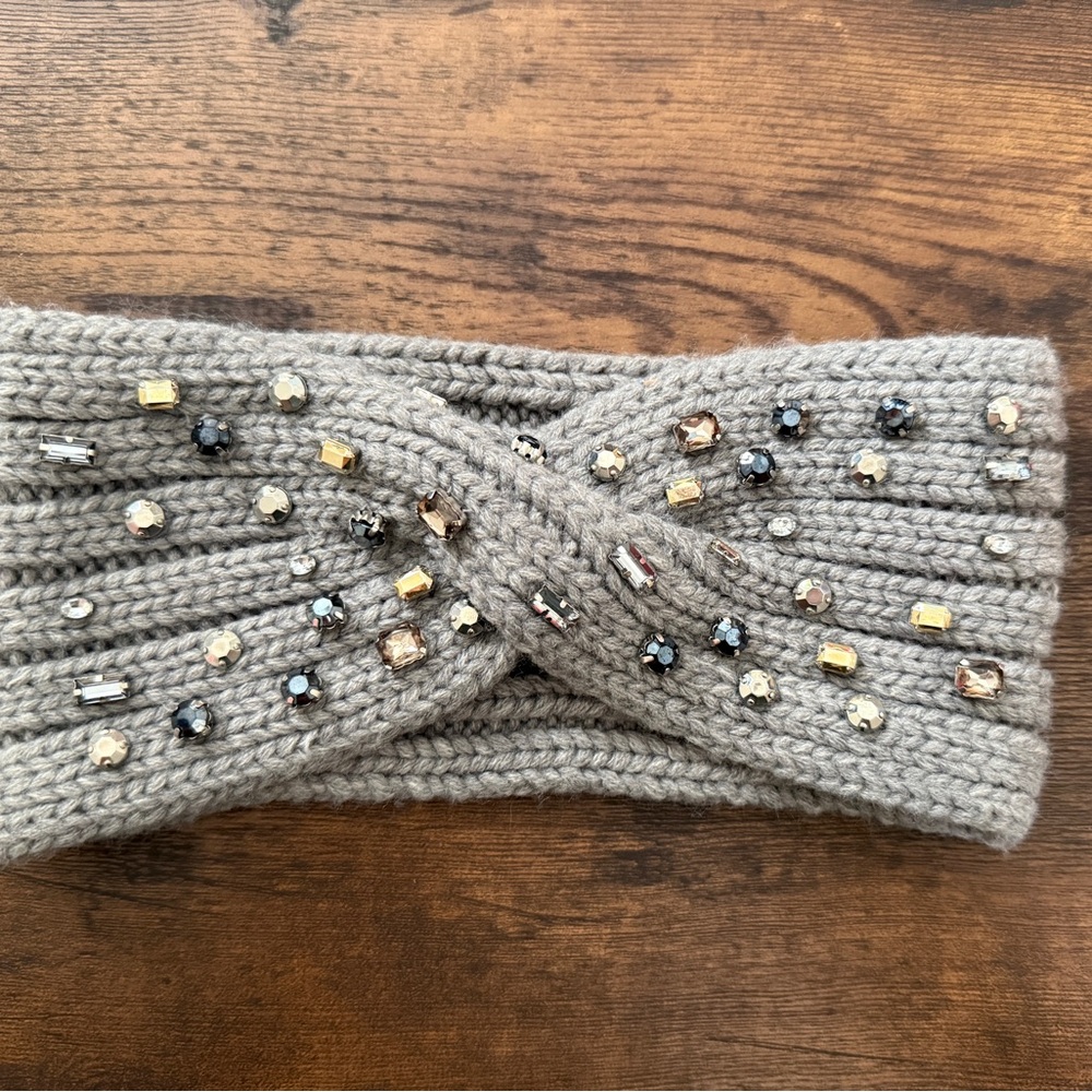 Embellished Knit Headband